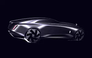 Rolls-Royce Spectre car sketch wallpapers
