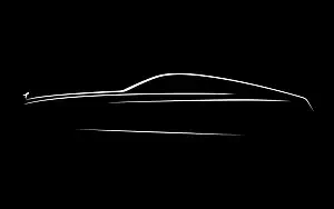 Rolls-Royce Spectre car sketch wallpapers