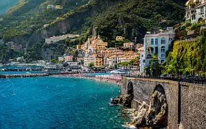Amalfi town wallpapers