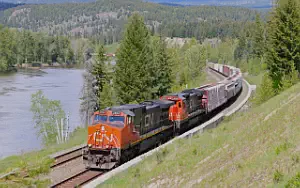 CN - Canadian National Railway freight train wallpapers