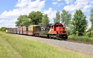 CN - Canadian National Railway freight train wallpapers