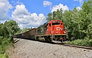 CN - Canadian National Railway freight train wallpapers