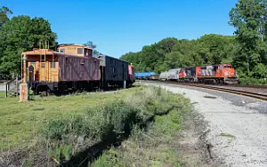 CN - Canadian National Railway freight train wallpapers