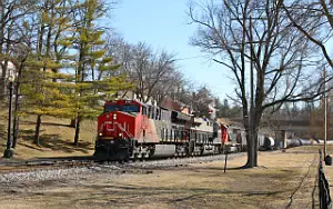 CN - Canadian National Railway freight train wallpapers