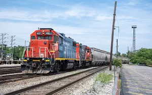 CN - Canadian National Railway freight train wallpapers