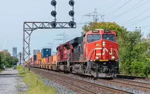 CN - Canadian National Railway freight train wallpapers