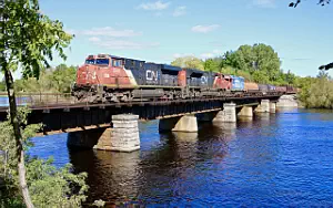 CN - Canadian National Railway freight train wallpapers