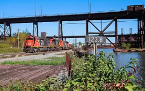CN - Canadian National Railway freight train wallpapers