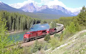 CP - Canadian Pacific Railway freight train wallpapers