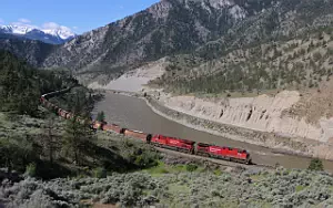CP - Canadian Pacific Railway freight train wallpapers