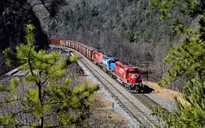 CP - Canadian Pacific Railway freight train wallpapers