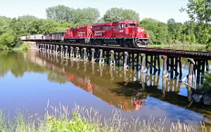 CP - Canadian Pacific Railway freight train wallpapers
