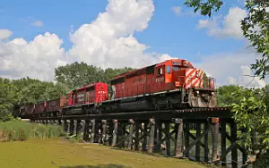 CP - Canadian Pacific Railway freight train wallpapers