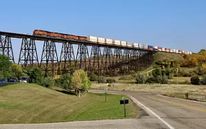 BNSF Railway freight train wallpapers
