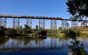BNSF Railway freight train wallpapers
