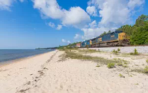 CSX Railroad freight train wallpapers