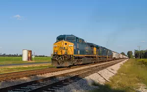 CSX Railroad freight train wallpapers