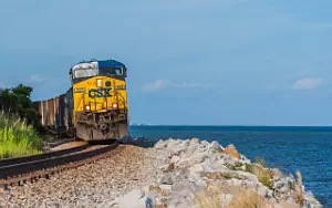 CSX Railroad freight train wallpapers