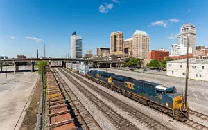 CSX Railroad freight train wallpapers