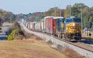CSX Railroad freight train wallpapers