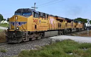 Union Pacific Railroad freight train wallpapers