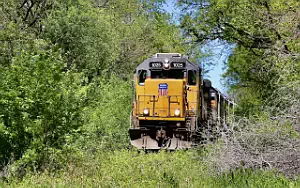Union Pacific Railroad freight train wallpapers