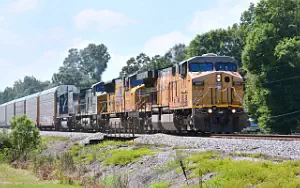 Union Pacific Railroad freight train wallpapers